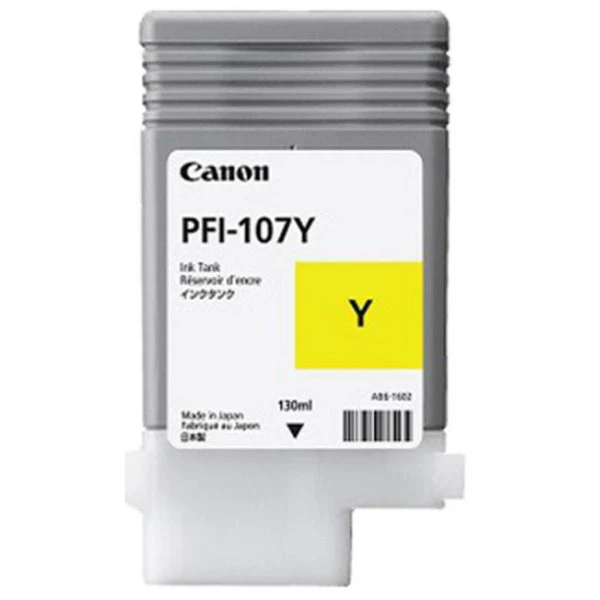 Картридж PFI-107 130 мл, желтый Canon (6708B001)