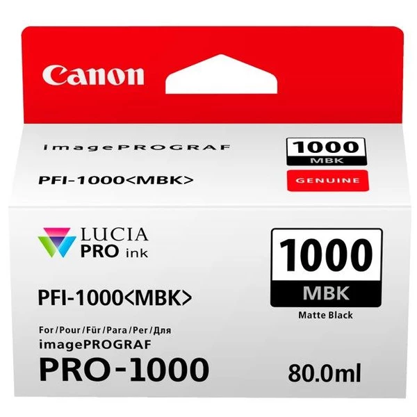 Картридж PFI-1000 матовый черный Canon (0545C001)
