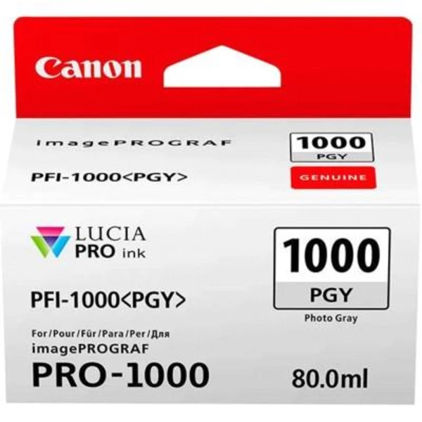 Картридж PFI-1000 фото серый Canon (0553C001)