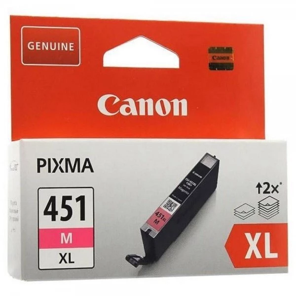 Картридж CLI-451M XL 11 мл, пурпурный Canon (6474B001)