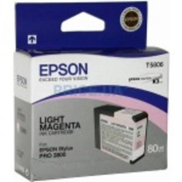Картридж T580600 светло-пурпурный Epson (C13T580600)
