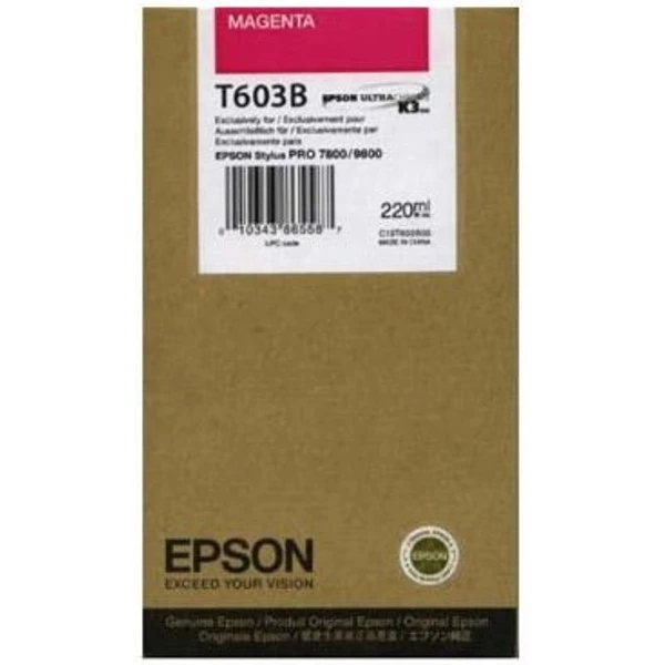Картридж T603B00 пурпурный Epson (C13T603B00)