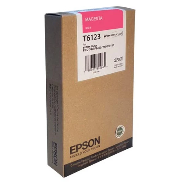 Картридж T612300 пурпуровий Epson (C13T612300)