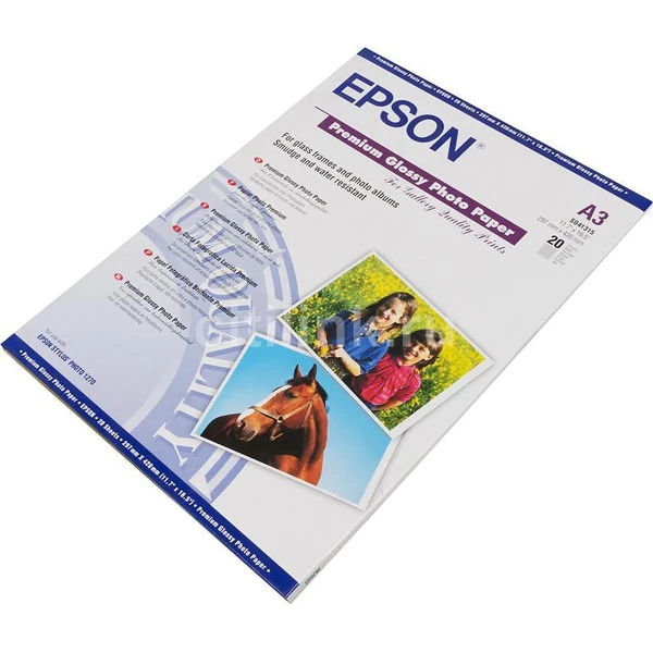 Фотобумага Premium Glossy А3, 20 л Epson (C13S041315)