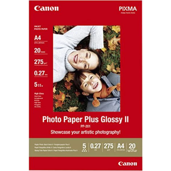 Фотопапір PP-201 Photo Paper Glossy 260 г/м2, 10x15 см, 50 арк Canon (2311B003)