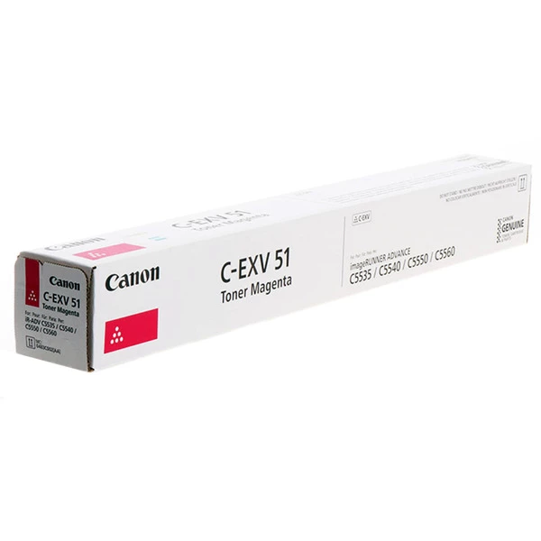 Тонер-картридж C-EXV51 пурпуровий Canon (0483C002)