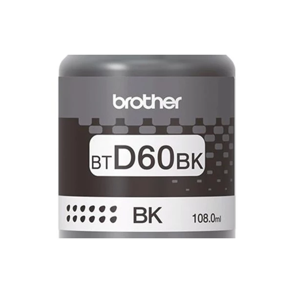 Чернила BTD60BK черные, 108 мл Brother (BTD60BK)