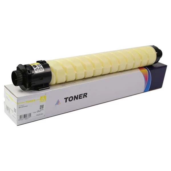 Тонер-картридж сумісний Ricoh MPC3003, 841814/841818 359г, жовтий CET (CET6378)