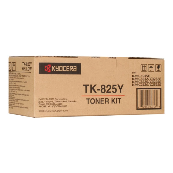 Тонер-картридж TK-825 желтый Kyocera Mita (1T02FZAEU0) - Фото 1 