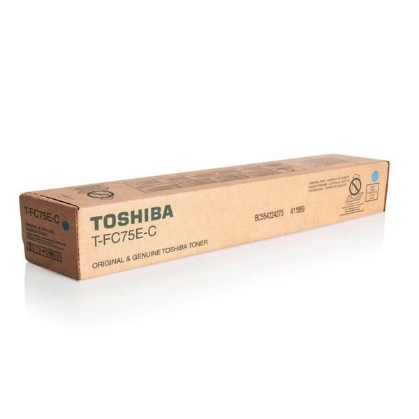 Тонер-картридж T-FC75E голубой Toshiba (6AK00000251)
