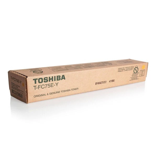 Тонер-картридж T-FC75E желтый Toshiba (6AK00000254)