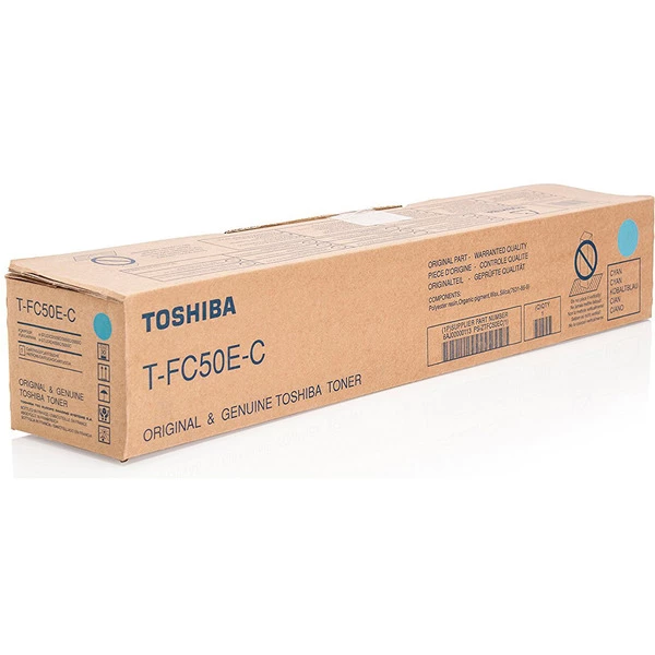 Тонер-картридж T-FC50E голубой Toshiba (6AJ00000113)