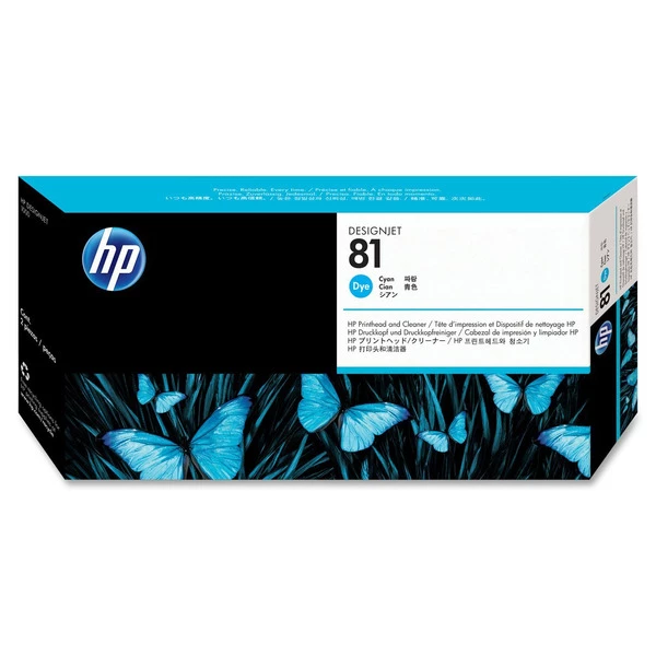 Головка друкуюча №81 блакитний HP (C4951A)