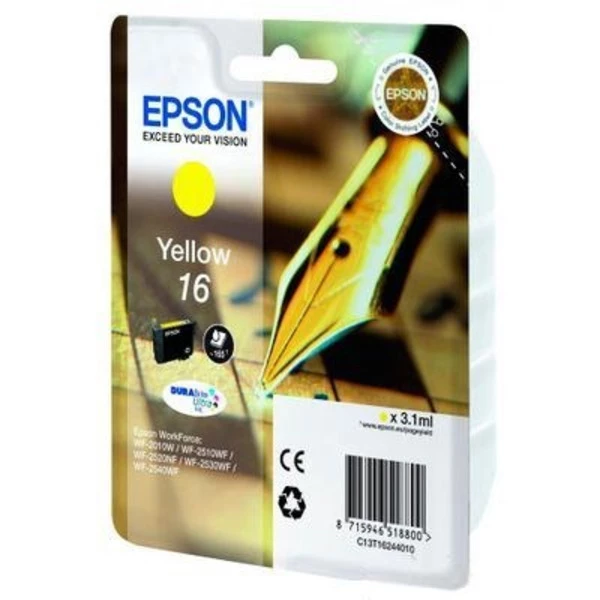 Картридж №16 жовтий Epson (C13T16244010)