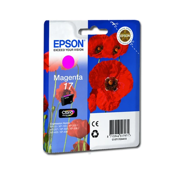 Картридж №17 пурпурный Epson (C13T17034A10)
