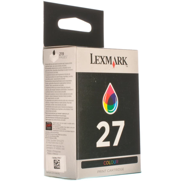 Картридж №27X кольоровий Lexmark (10NX227) - Фото 1 