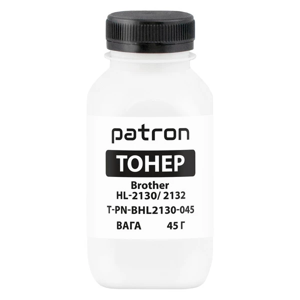 Тонер Brother HL-2130/2132 флакон, 45 г Patron (PN-BHL2130-045)