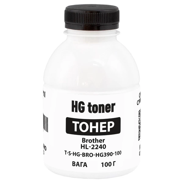 Тонер Brother HL-2240 флакон, 100 г HG toner (TSM-HG390-100)