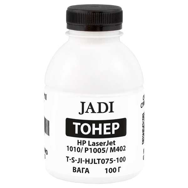 Тонер HP LaserJet 1010/P1005/M402 флакон, 100 г Jadi (TSM-JLT-075-100)