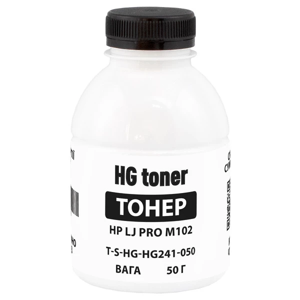 Тонер HP LJ Pro M102 флакон, 50 г HG toner (TSM-HG241-050)