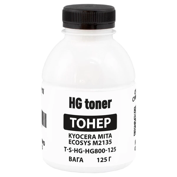 Тонер Kyocera Mita ECOSYS M2135 флакон, 125 г HG toner (TSM-HG800-125)