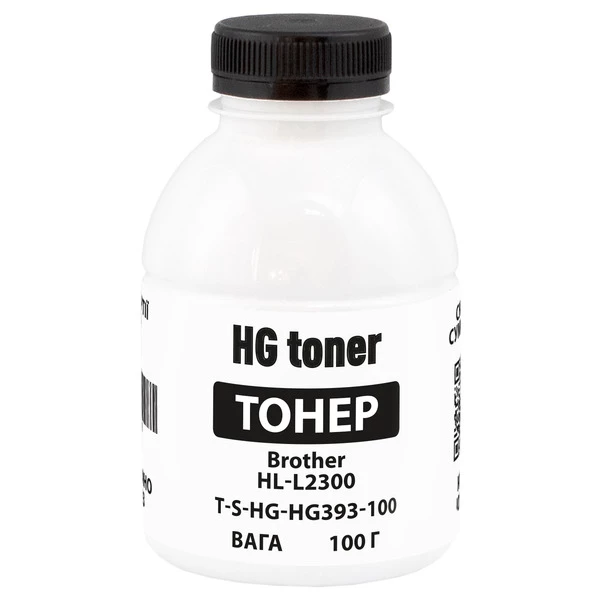 Тонер Brother HL-L2300 флакон, 100 г HG toner (TSM-HG393-100)