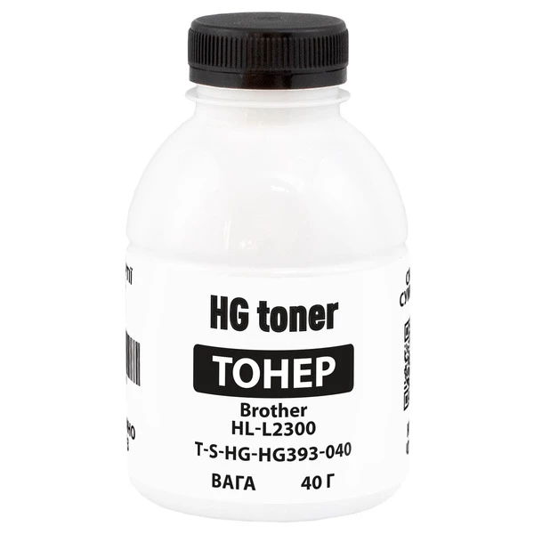 Тонер Brother HL-L2300 флакон, 40 г HG toner (TSM-HG393-040)