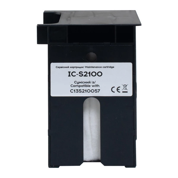 Контейнер (сумісний) для відпрацьованих чорнил Epson S2100/SC13MB (C13S210057) з чіпом Barva (IC-S2100) - Фото 1 
