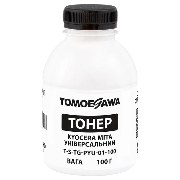 Тонер Kyocera Mita универсальный флакон, 100 г Tomoegawa (TSM-PYU-01-100)