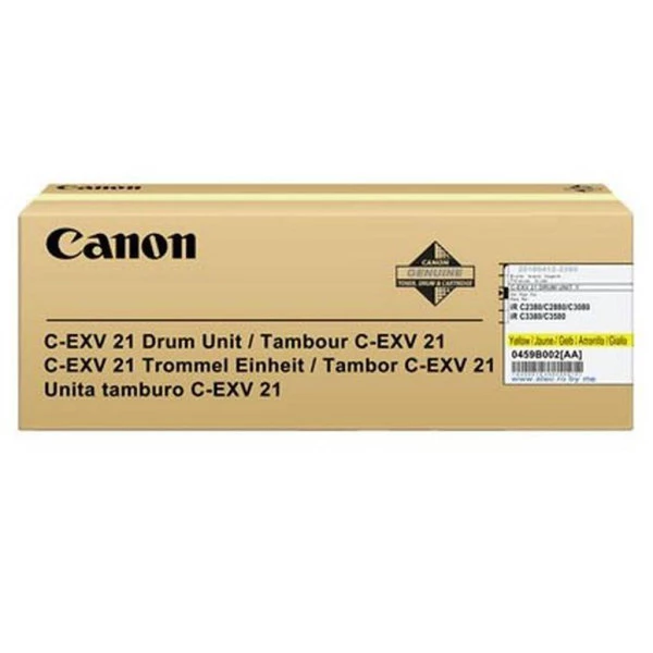 Драм-картридж C-EXV21 желтый Canon (0459B002)