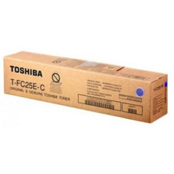 Тонер-картридж T-FC25EC голубой Toshiba (6AJ00000072/6AJ00000199)