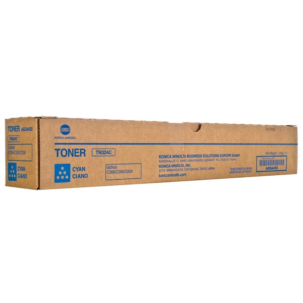Тонер-картридж TN-324C голубой Konica Minolta (A8DA450) - Фото 1 