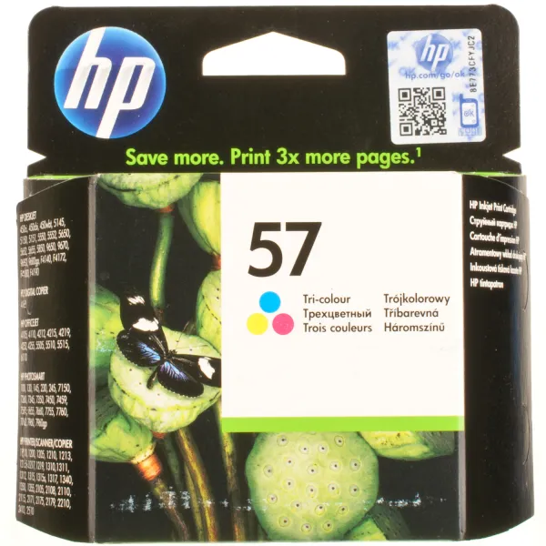 Картридж №57 кольоровий HP (C6657AE) - Фото 2