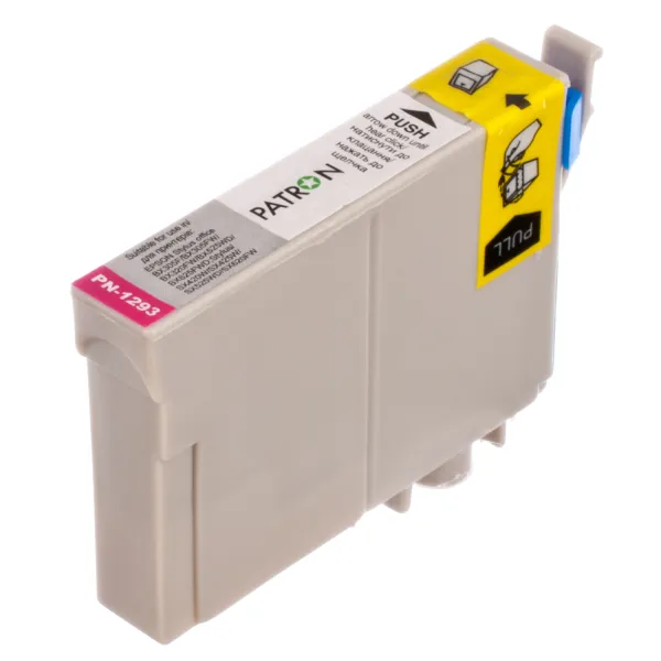 Картридж сумісний Epson T1293 (C13T12934011/C13T12934012) 380 арк, пурпуровий Patron (PN-1293) - Фото 4
