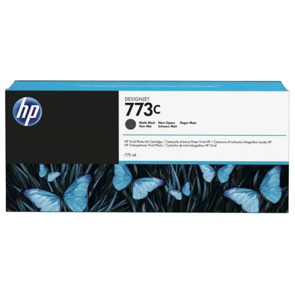 Картридж №773C черный матовый HP (C1Q37A) Картридж №773C черный матовый HP (C1Q37A)
