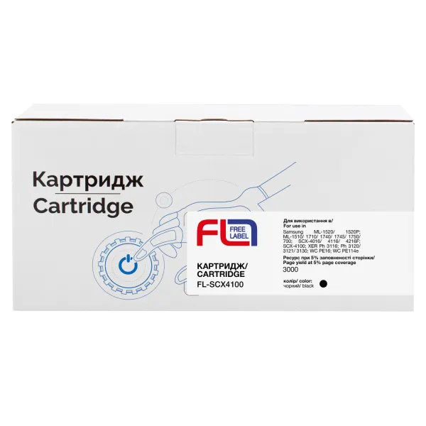 Картридж совместимый Samsung ML-1710D3/SCX-4100D3/SCX-4216D3/XER 113R00667 Free Label (FL-SCX4100) - Фото 2