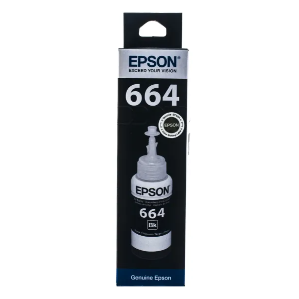 Чернила L100/L200 черные, 70 мл Epson (C13T66414A) - Фото 4