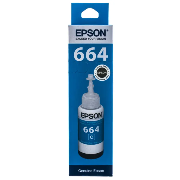 Чорнило L100/L200 блакитні, 70 мл Epson (C13T66424A) - Фото 3
