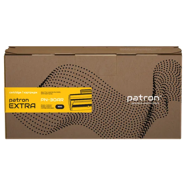 Тонер-картридж сумісний HP 30A (CF230A) Extra Patron (PN-30AR) - Фото 3