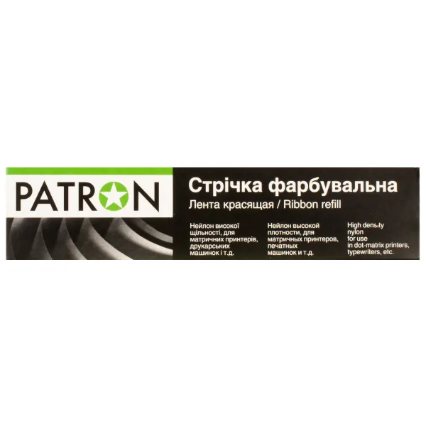 Стрічка для матричних картриджів 12,7 ммх16 м, лівий мебіус, HD Patron - Фото 4