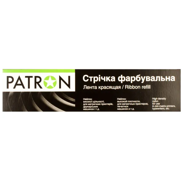 Стрічка для матричних картриджів 12,7 ммx50 м, кільце, HD Patron - Фото 2
