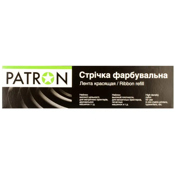 Стрічка для матричних картриджів 12,7 ммx50 м, лівий мебіус, HD Patron - Фото 4