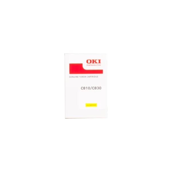 Тонер-картридж C810 NEU жовтий Oki (44059117) - Фото 6