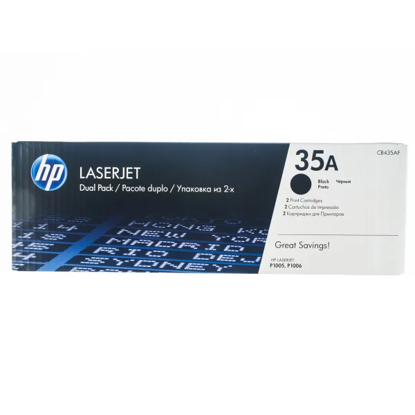Картридж 35A чорний HP (CB435AD/CB435AF) - Фото 3