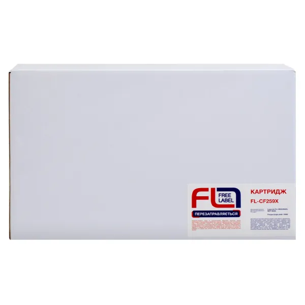 Картридж совместимый HP 59X (CF259X) Free Label (FL-CF259X) - Фото 3