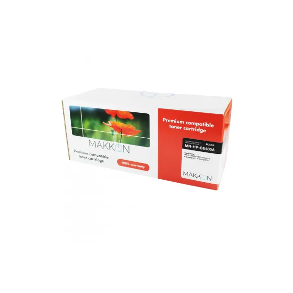 Картридж совместимый HP LJ CE400A черный Makkon (SE400A) - Фото 2
