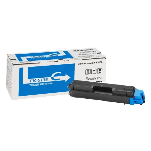 Тонер-картридж TK-5135C блакитний Kyocera Mita (1T02PACNL0) Тонер-картридж TK-5135C блакитний Kyocera Mita (1T02PACNL0)
