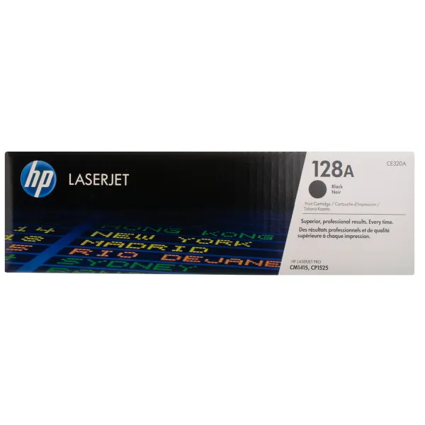 Картридж 128A чорний HP (CE320A) - Фото 3