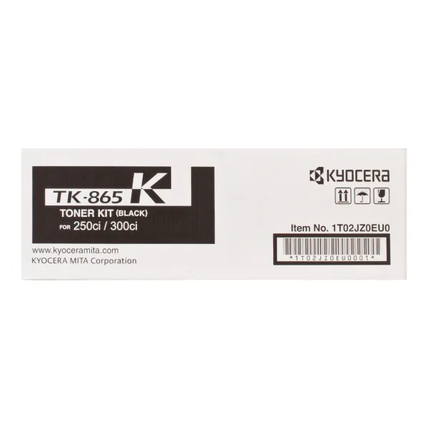 Тонер-картридж TK-865 чорний Kyocera Mita (1T02JZ0EU0) - Фото 2