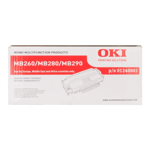Тонер-картридж MB200 max OKI (01240001) - Фото 6